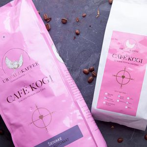 Kogi Cafe, Kaffe aus dem Urwald