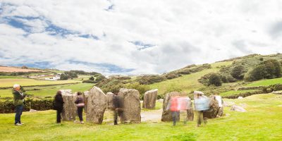 Mystischer Steinkreis in Irland